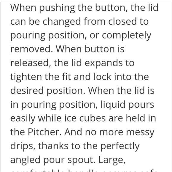 TUPPERWARE CLASSIC IMPRESSIONS PITCHER - Picture 3 of 4